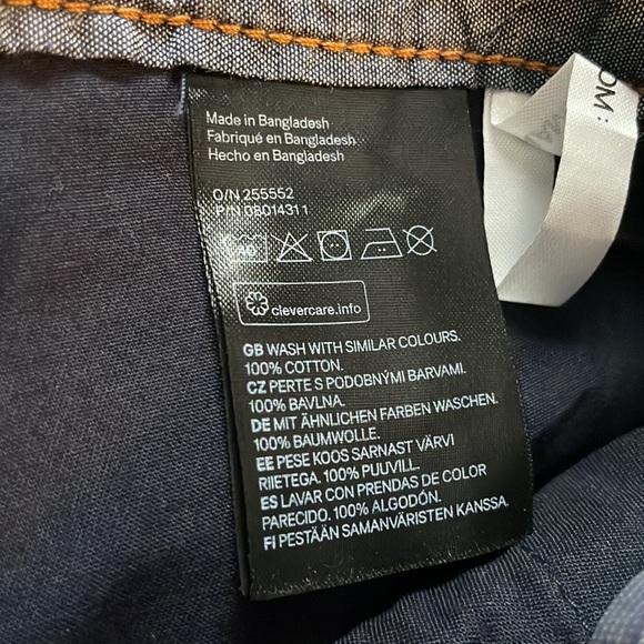 H&M navy pants - Picture 3 of 4